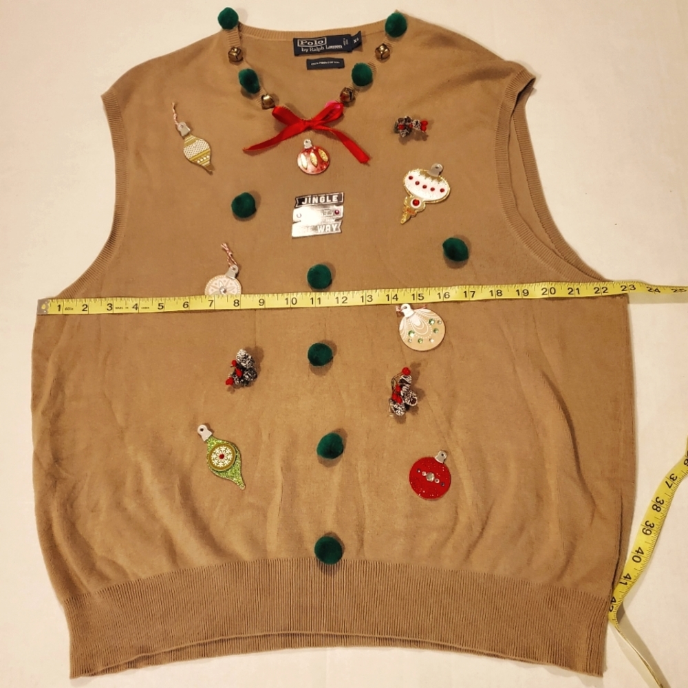 Ralph Lauren Vintage Christmas Sweater Vest